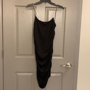 FashionNova Ruched Dress Size Small